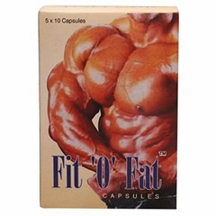 FIT O FAT Herbal Ayurvedic Weight Gainer Pills Supplement Men/Women 300 Capsule