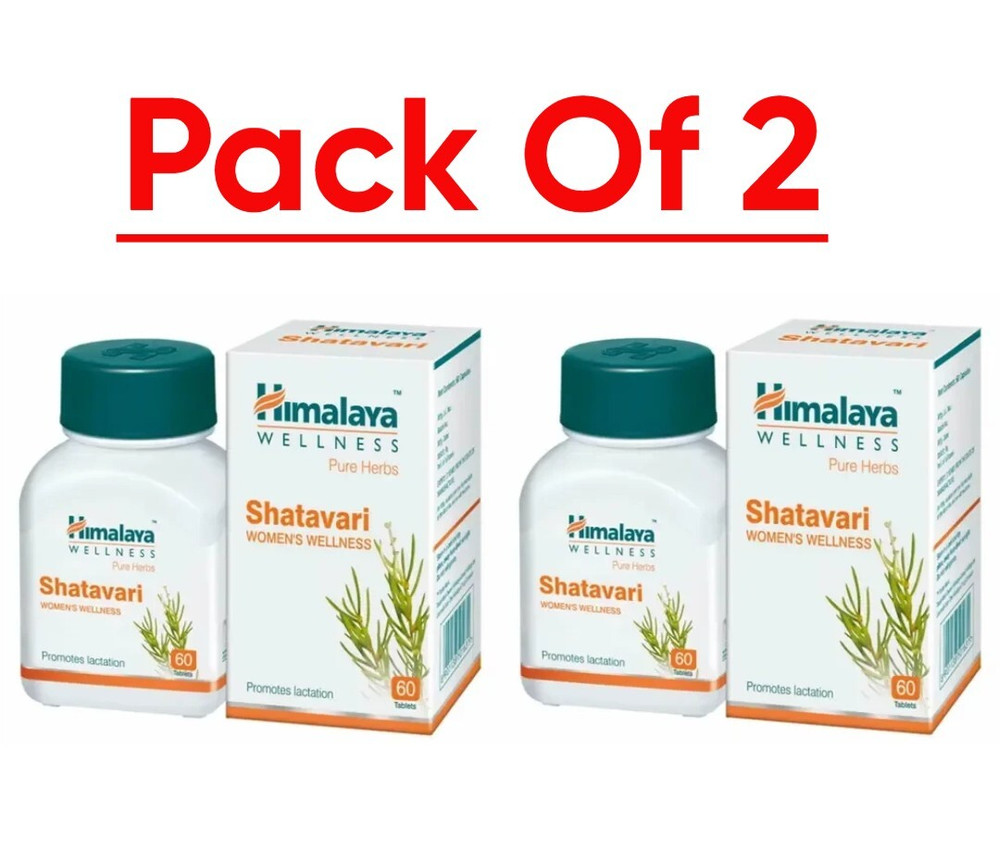 Himalaya Shatavari Tablets Pack of 2 Boxes 60 Tabs Each Free Ship 2028