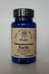 The Elder Herb Shoppe Diatomaceous Earth Capsules 350 mg – 30, 60 or 120 count