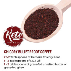 Chicory Root Roasted Granules, 1 Pound, Chicory Coffee (Inulin, Prebiotic Dietar