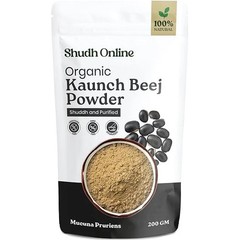 Kaunch Beej Powder 200g Mucuna Pruriens Herbal Wellness Natural Blend Free ship