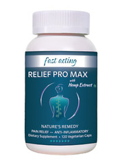 Relief Pro MAX – Maximum Inflammation and Pain Relief – (120 Caps)