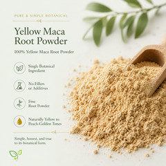 Yellow Maca Root Powder 1oz – 32 oz Pure Fine Lepidium Meyenii Premium Milled