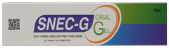 Snec Turmeric Curcumin Gel 10Gm (Pack of 2) | Oral Pain Relief | FREE SHIP