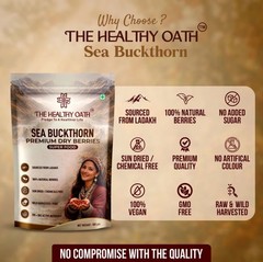 100% Pure Sea Buckthorn Berry Powder | 3.5 oz (100g) | Finest Quality