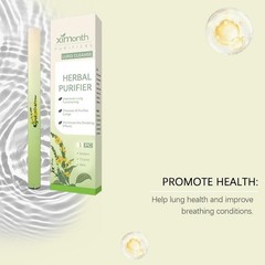 4 Style Herbal Diffuser w/Mullein Thyme Mint for Lung Health Fresh Air 4 packs