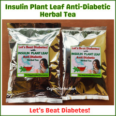 Insulin Plant Leaf Tea Costus Igneus Fiery Diabetic Blood Sugar Support Tea