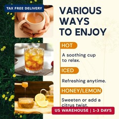 Dandelion Leaf & Root Herbal Tea-Caffeine-free, 50 Teabags | Dandelion Tea Bags