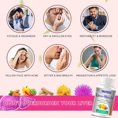 Liver Protection Capsules – Contains Dandelion-Health, Detoxification, Digestion