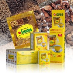 30 Sachets Link Samahan Natural Herbal Tea Ayurvedic Cough & Cold with box
