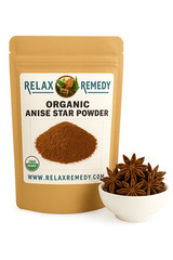 Organic Anise Star Powder – 100% Pure, Non-GMO Illicium Verum, Culinary & Digest