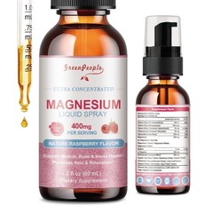 Magnesium Liquid Spray 400mg – Muscle, Bone & Nerve Support – Transdermal Spray