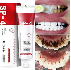 SP 4 Ultra Whitening Toothpaste for Teeth Cleaner & Advanced Stain Removal 50gm