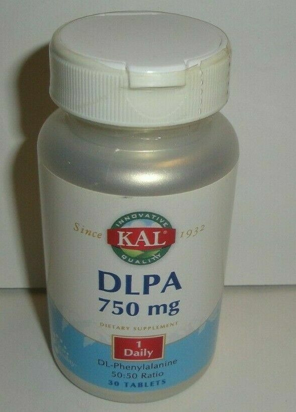 EXP. ’15 – KAL DLPA 750mg – 30 Tablets DL-Phenylalanine 50:50 Ratio Lot