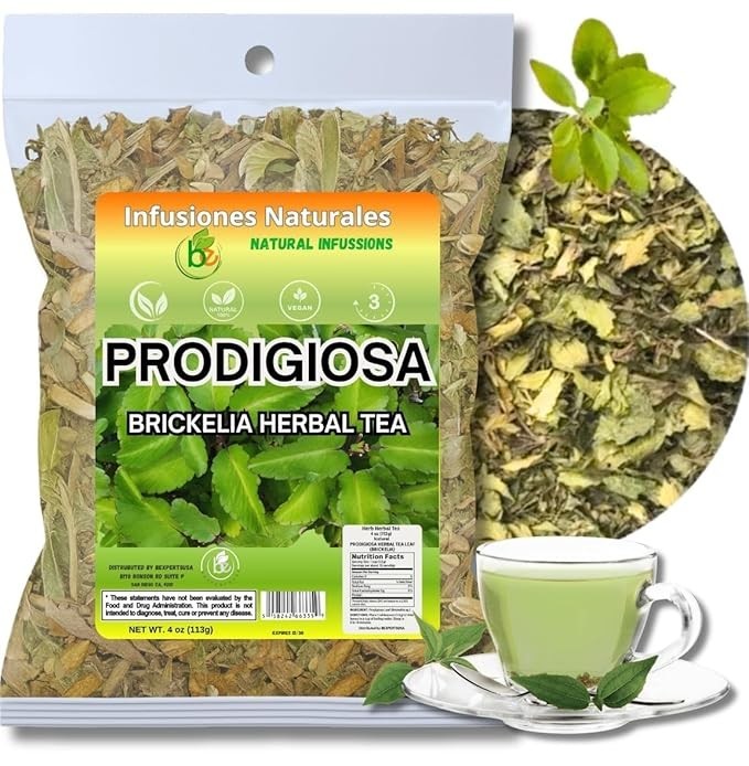 Prodigiosa Herbal Tea – 4 oz (113g) – 100% Natural Mexican Herb – Wildcrafted Br