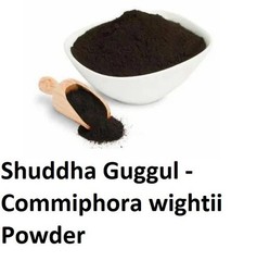 Shuddha Guggul Commiphora wightii Powder for anti inflammatory, detoxifying