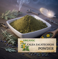 Calea Zacatechichi Herb Fine Powder | Vivid | Dream Herb | Raw Botanical | Bulk