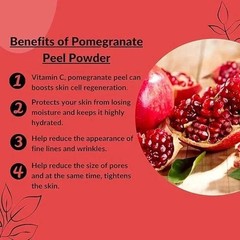 Organic Prime Pomegranate Powder Original Indian Herb 100% Natural & Pure