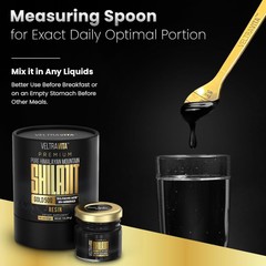 100% Pure Himalayan Shilajit Resin 75% Fulvic Acid 85+ Trace Minerals Humic Acid