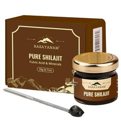 Rasayanam Pure Original Himalayan Shilajit Resin 20gm Improve Strength & stamina