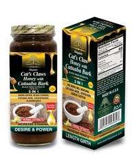Organic Saffran Honey With Garlic & Black Seed 5 In 1, Vitamins A B and C By ESP