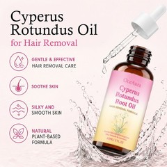 8/10 Pack Cyperus Rotundus Oil for Hair Removal Reducing Body Hair Growth 60ml