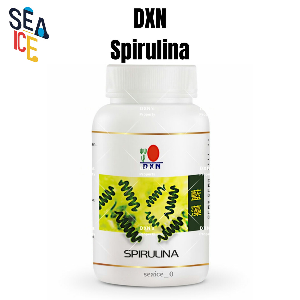 DXN Spirulina Tablets 100% Organic Vegetarian Health Support
