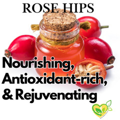 Rose Hips Non-Alcohol Extract Tincture Organic Liquid Herbal Drops 2oz Body Skin