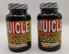 Muicle Muitle Muycle Mexican Honeysuckle 100 Caps Natural Purifica la sangre !!