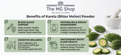 TMG Bitter Gourd /Momordica Charantia Powder Sugar Management 100 gm