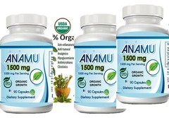 AnamuLlanten Organic Petiveria Immune Support detoxification 270 capsule 1500mg