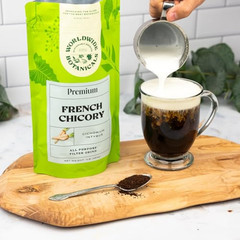 Chicory Root Roasted Granules, 1 Pound, Chicory Coffee (Inulin, Prebiotic Dietar