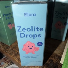Ellora Zeolite Drops Natural Herbal Supplement Detox Intestinal Support 30ml Nib