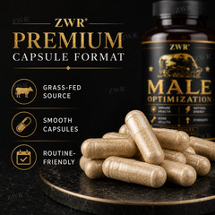 Men’s Health Organ Complex Capsules, Bovine Testicle Liver Heart Prostate