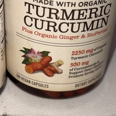 NatureWise Curcumin Turmeric 2250mg Curcuminoids TOTAL 630ct Exp11/27++ Variety