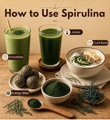 100% Pure Spirulina Powder | 100g Superfood | No Artificial Additives