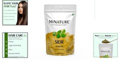 mi nature Sidr Powder, 227g (8oz, 0.5 lb) | Natural Hair Conditioner and Cleanse