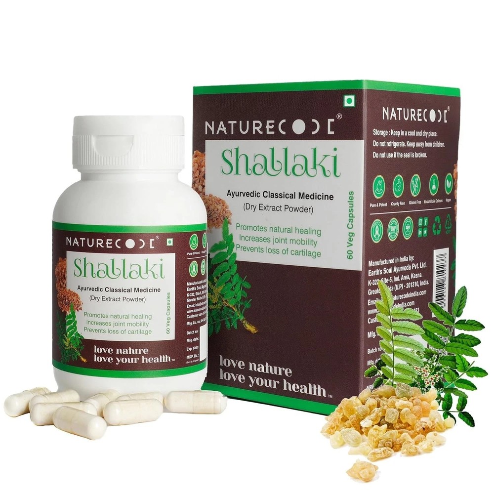 Nature Code Shallaki Capsules, 60 Capsules N105