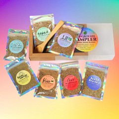 Pre-Ground Sampler Gift Box • 7 All-Natural Botanical Blends