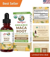 New Maca Root Drop Bottle