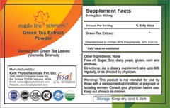 Green Tea Extract Powder 90% Polyphenol 50% EGCG Antioxidants & Anti-aging