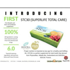 100% ORIGINAL 2 BOXES SUPERLIFE STC30 SUPPLEMENT STEMCELL ANTI-AGING VITAMIN