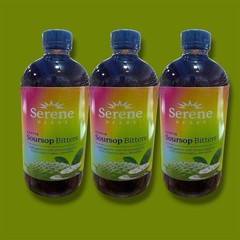 Soursop Detox Bitters 3 16oz Glass Bottle Free Shipping