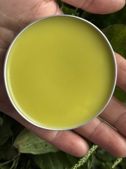 Organic Healing Balm Comfrey Plantain Calendula Lavender Tallow 2 Oz +TravelSz