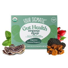Four Sigmatic Reishi Mushroom Elixir | Coffee Alternative with Organic Reishi Mu