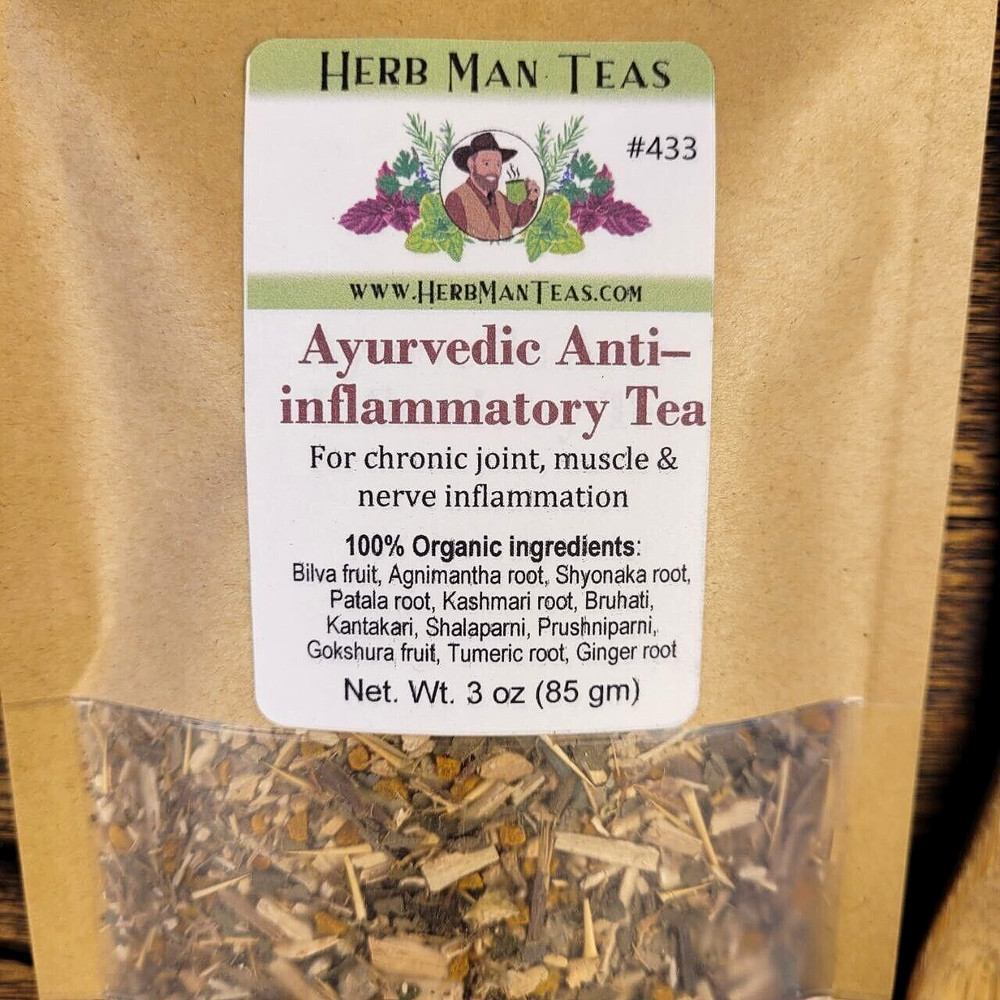 Proven Ayurvedic Anti-Inflammatory Tea for chronic joint, muscle or nerve pain