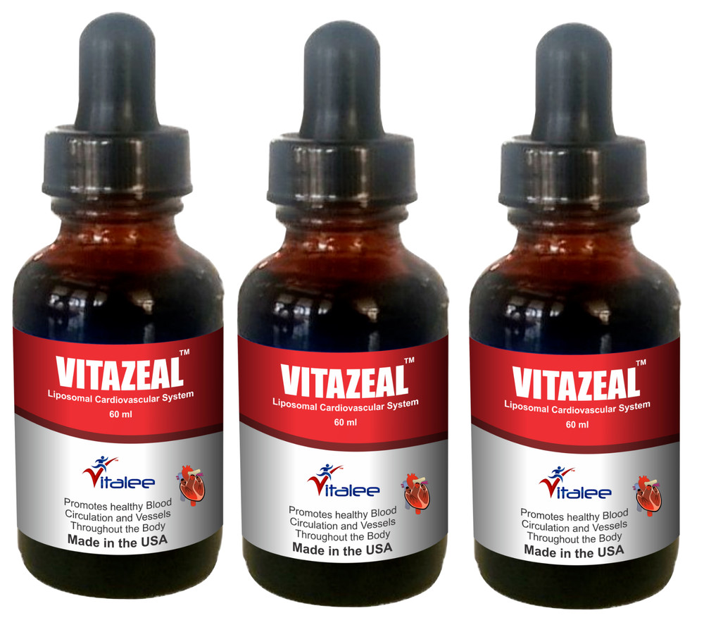 Vitazeal-Liposomal Cardiovascular fitness and cholesterol management (1, 60 ml)