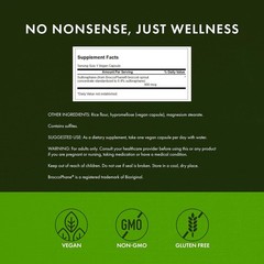 Swanson Sulforaphane – Broccoli Sprout Extract 60 Count (Pack of 1)