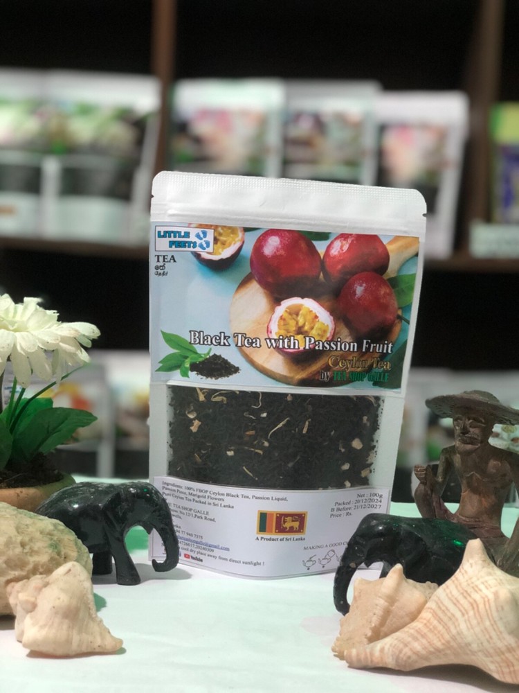 Black Tea With Passion Fruit Tea Natural
