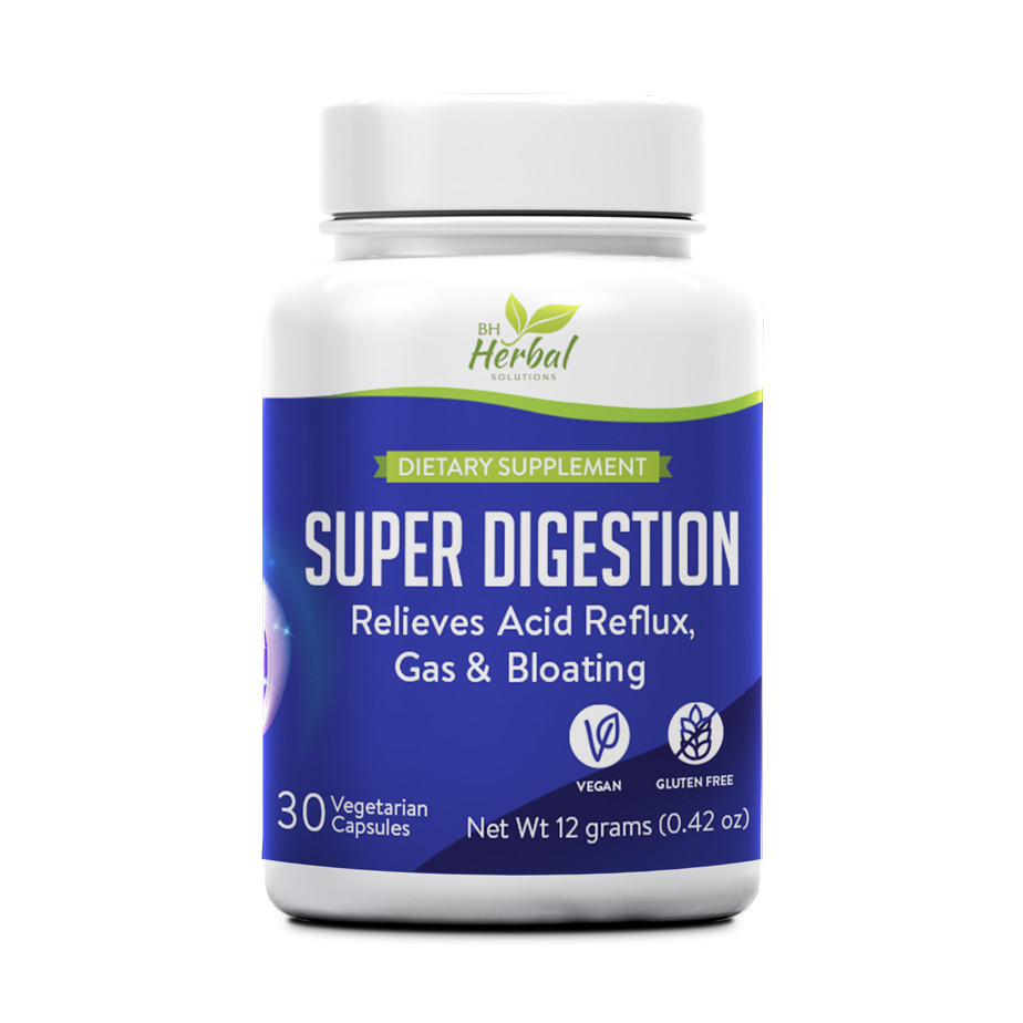 Herbal Digestive Aid – Digestive Health – Helps with Acid Reflux